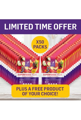 X50 Superfoods Plus SUPER MEGA Family Pack + a FREE product of your choice! - Limited time offer!